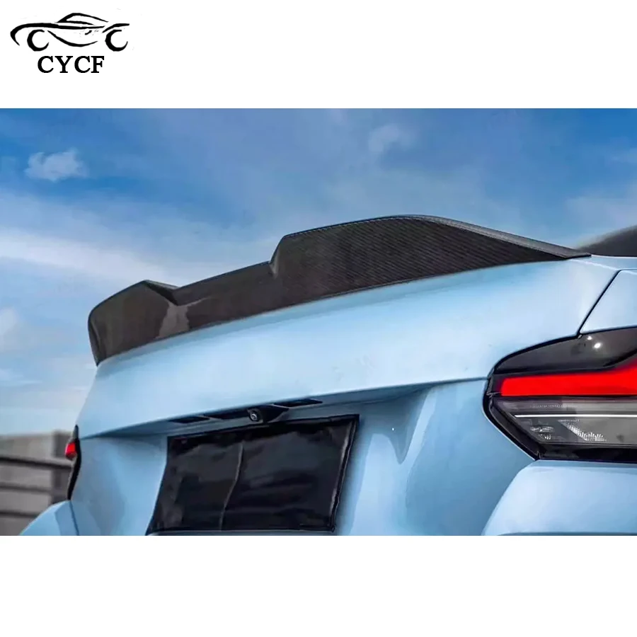 Высококачественный спойлер из углеродного волокна для BMW M2 G87 2022 + MP хвостовые