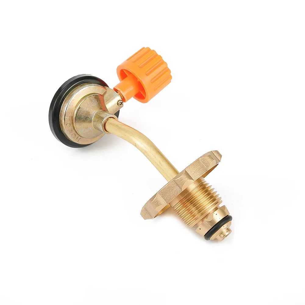 

Outdoor Valve Refill Tank Adapter Camping Connector Cylinder For Gas Butane Accessories Brand new Durable Practical