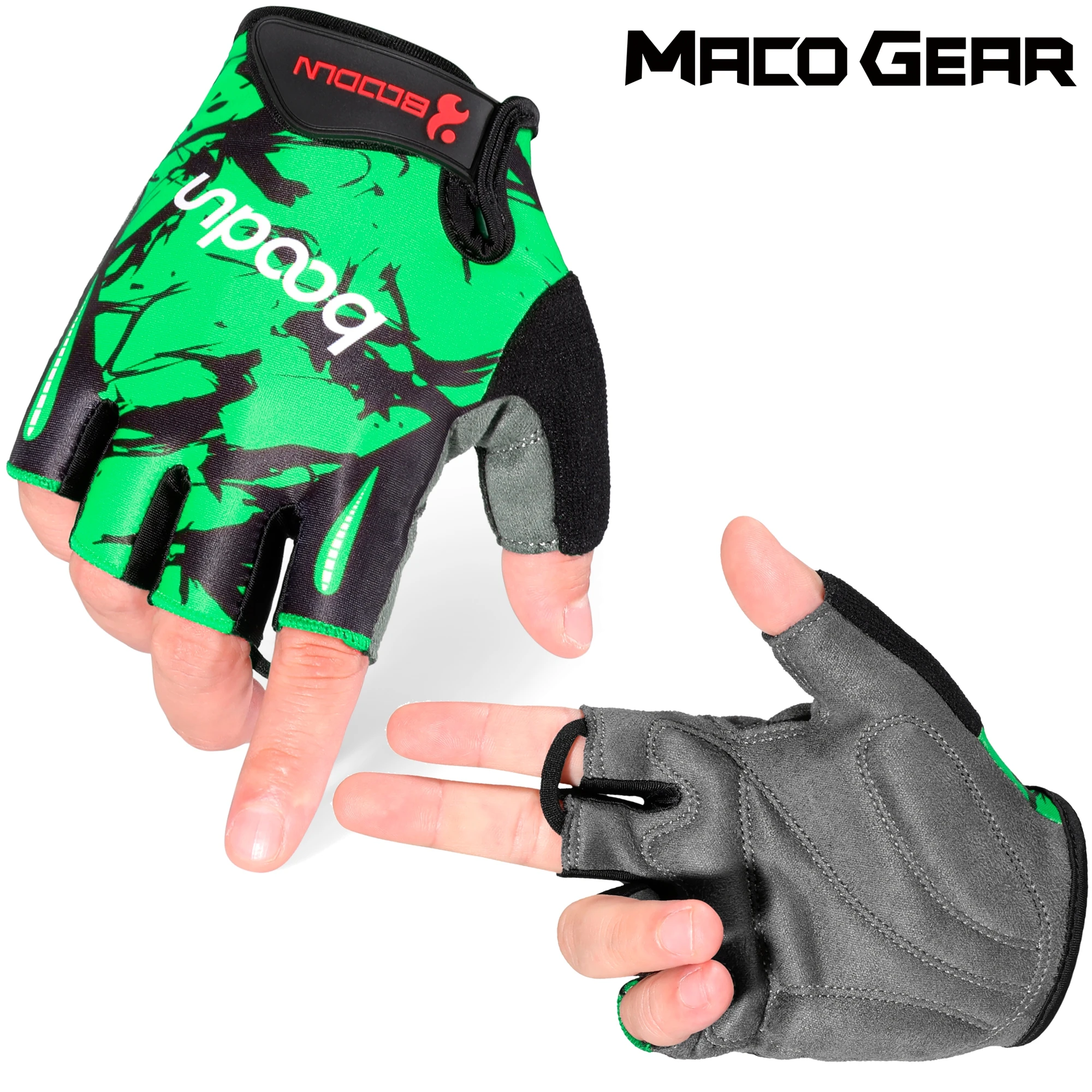 

Breathable Lycra Fabric Cycling Gloves MTB Road Bike Riding Racing Outdoor Mittens Workout Bicycle Half Finger Glove Men Women