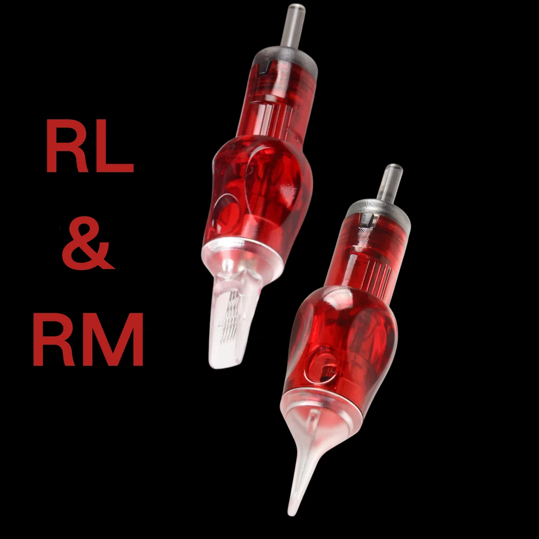 Одноразовый картридж с иглами для татуировки MAXTATO круглыми вставками бровей и