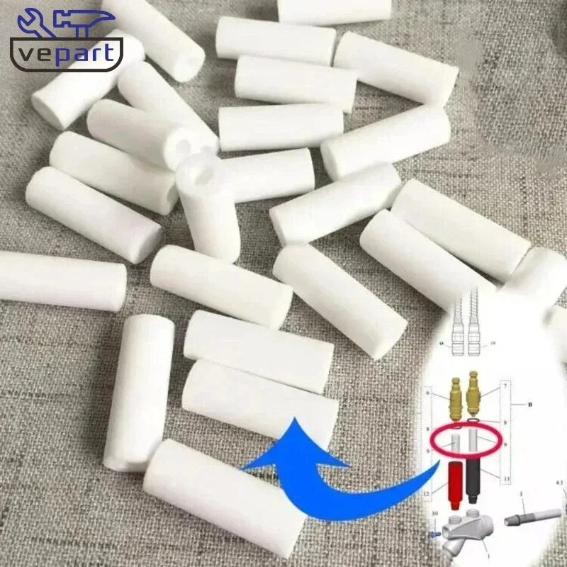 100шт 1003698 Фильтрующий элемент 9/4x27 мм Порошковая форсунка Gema Optiflow IG07 IG06