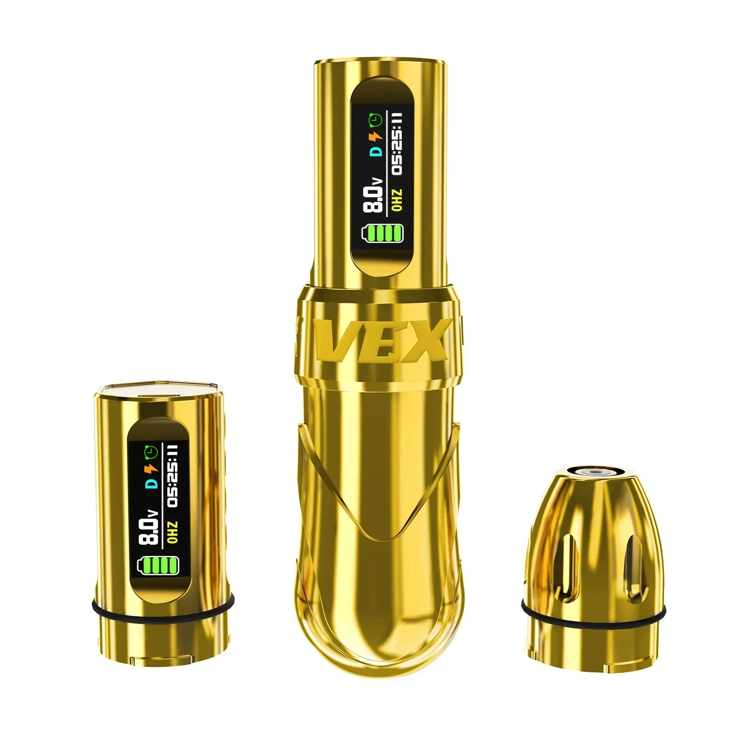 bezpośrednio z fabryki VEX nowy kolorowy ekran bezszczotkowy silnik cyfrowa bezprzewodowa maszynka do tatuażu 3 5 mm 4 0