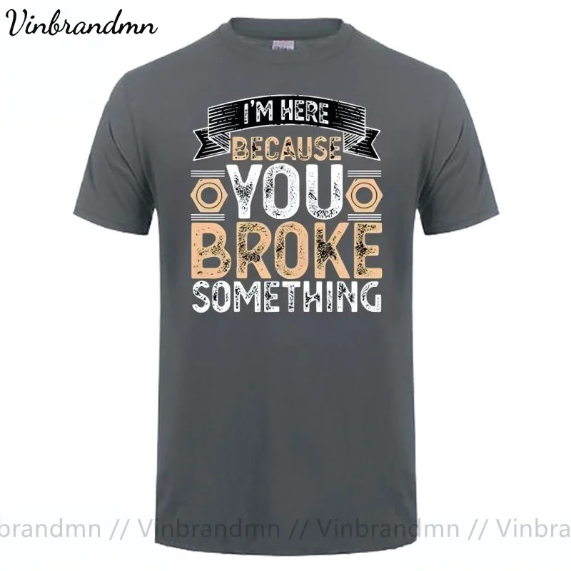 Забавная футболка для сервисного обслуживания подарки рабочих мужские футболки