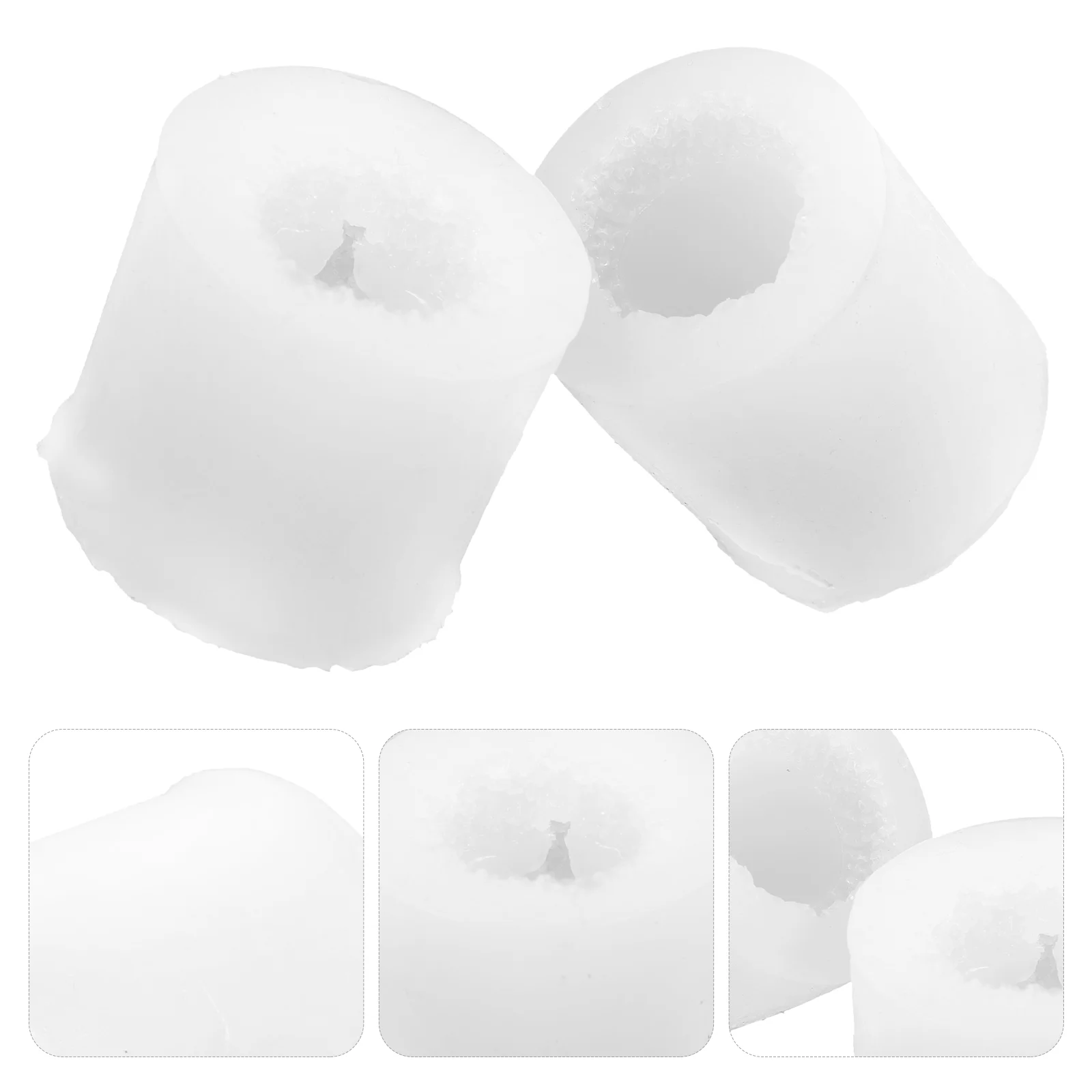 

2 Pcs Handmade Mold Silcone Molds Gummy Molds Elk DIY Crystal Epoxy Molds Silica Gel Silicone Casting Molds