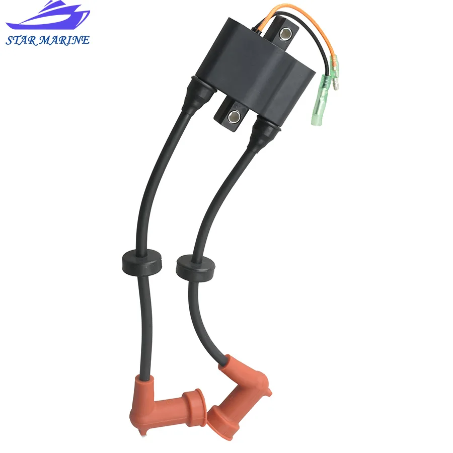 Катушка зажигания 65W-85570 для Yamaha 4-Stroke 20HP 25HP 45HP F20 F25 T25 F45 подвесной мотор 65W-85570-00