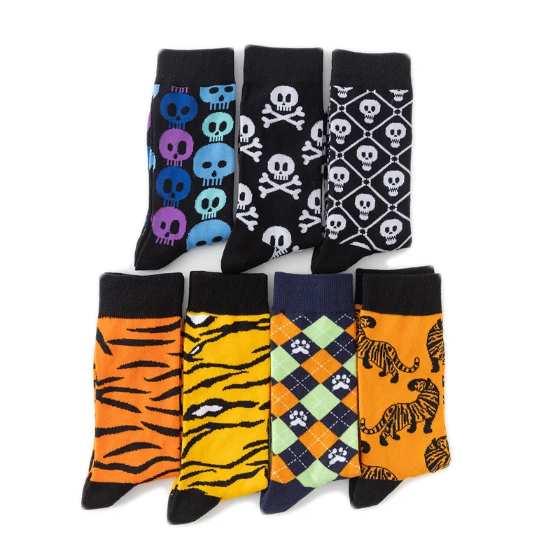 Рисунок 2 - Хлопковые носки с изображением тигра