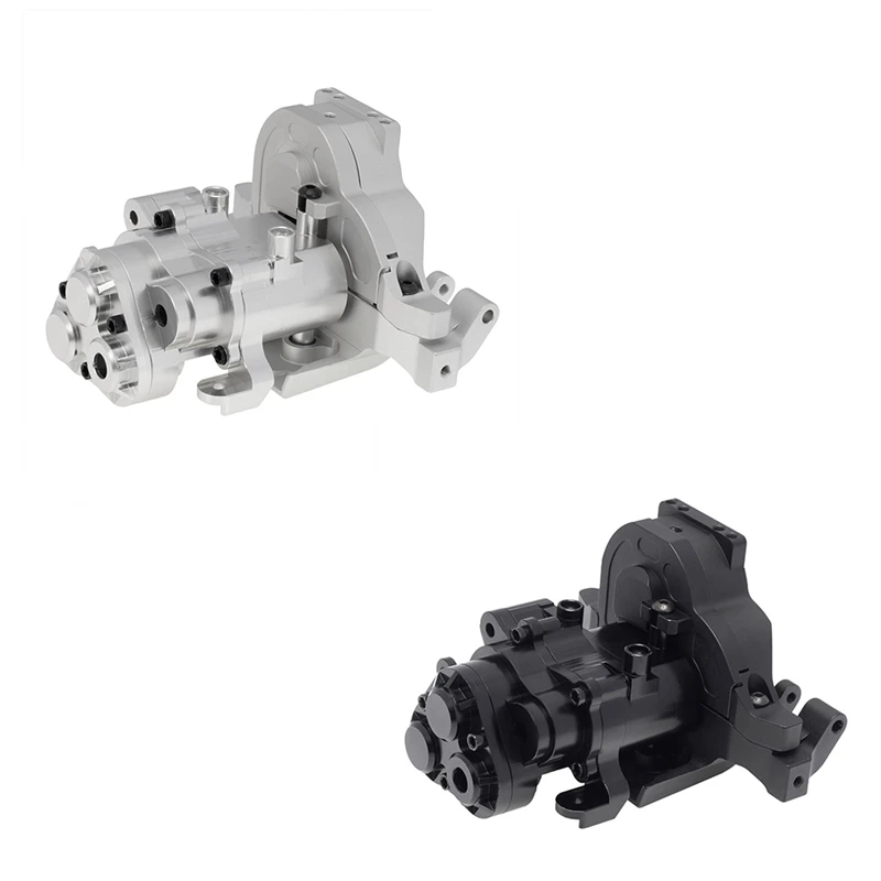 

Metal Transmission Case Gearbox With Motor Mount Heat Sink Base Holder For TRAXXAS TRX4 RC Crawler Upgrade Parts