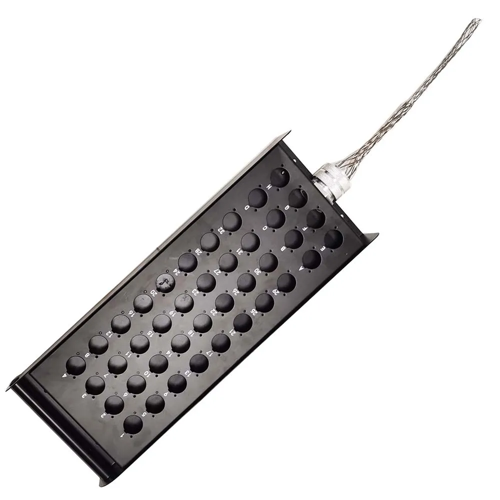 NMBJCKO высококачественные многожильные инструменты для установки аудиокабеля с 40-канальной змеевидной кабельной коробкой