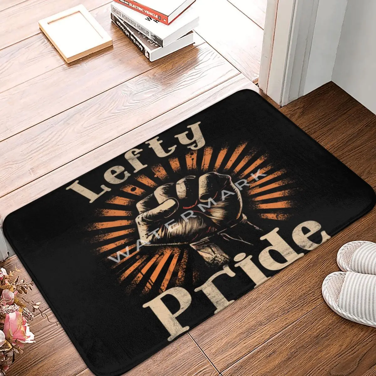 

Left Handed Lefty Left-Hander Leftie Buddy Carpet, Polyester Floor Mats Popular Practical Outdoor Festivle Gifts Mats