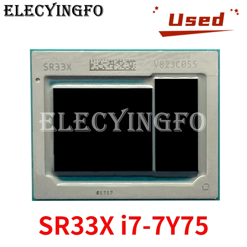 Восстановленный SR33X i7-7Y7 5 центральный процессор BGA чипсет, протестирован на 100%, хорошо работает