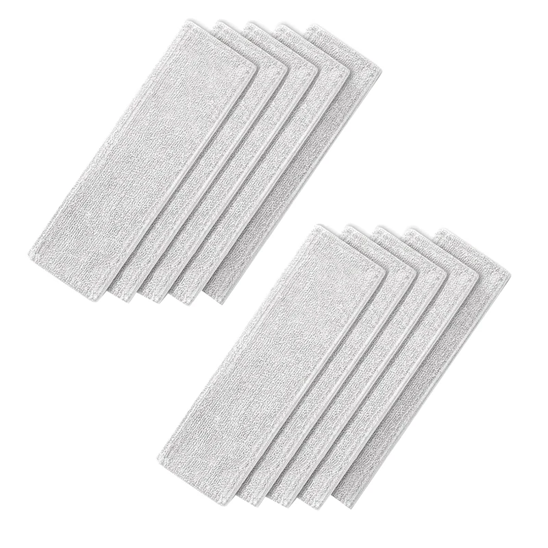

10 PCS For Xiaomi Mijia G10 K10 Wireless Vacuum Cleaner Mop Thickening Wipe Dishcloth Replacement Mop Cloth