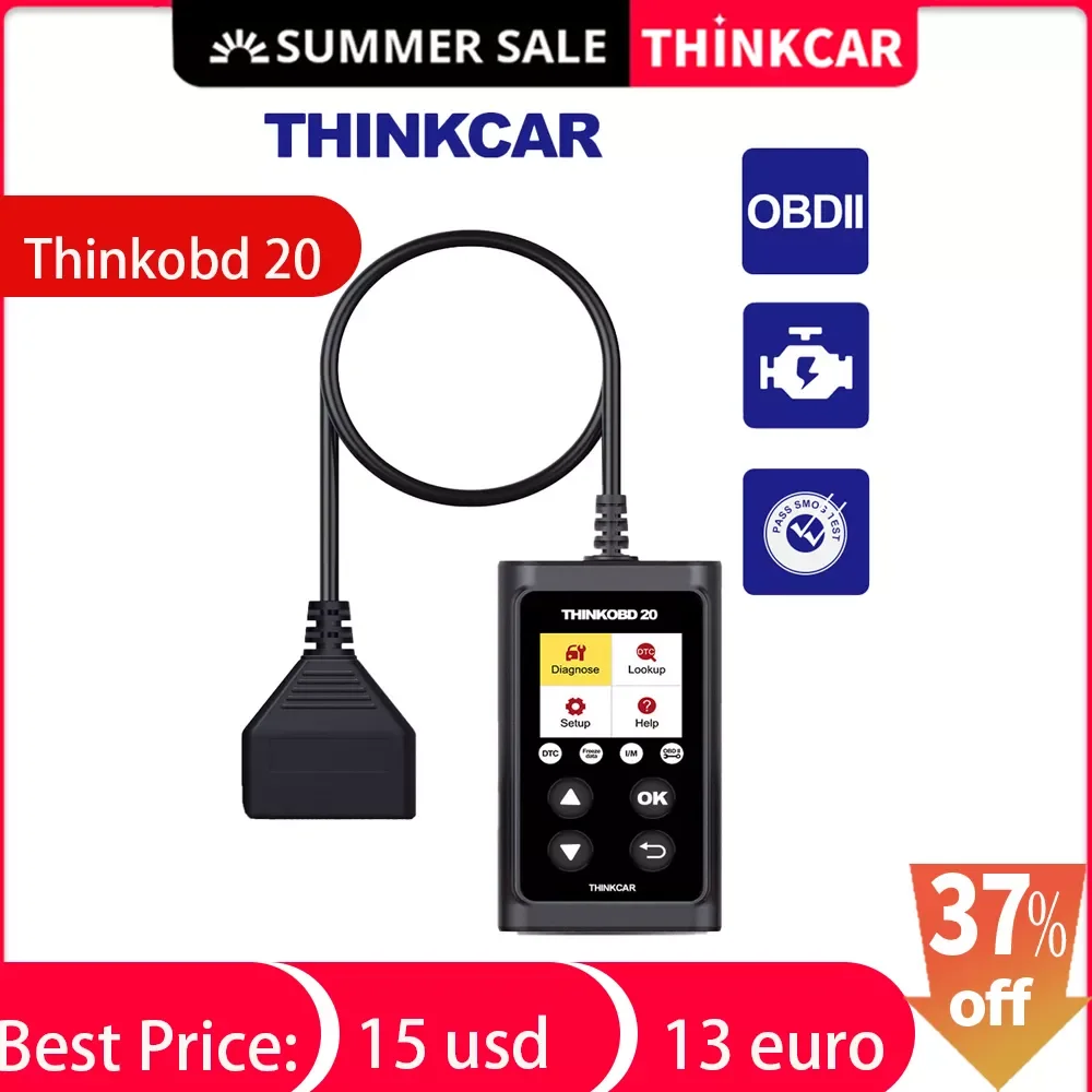 

THINKCAR THINKOBD 20 OBD 2 Scanner Professional Car Auto Diagnostic Tool Automotivo Code Reader Check Engine Light DTC Lookup