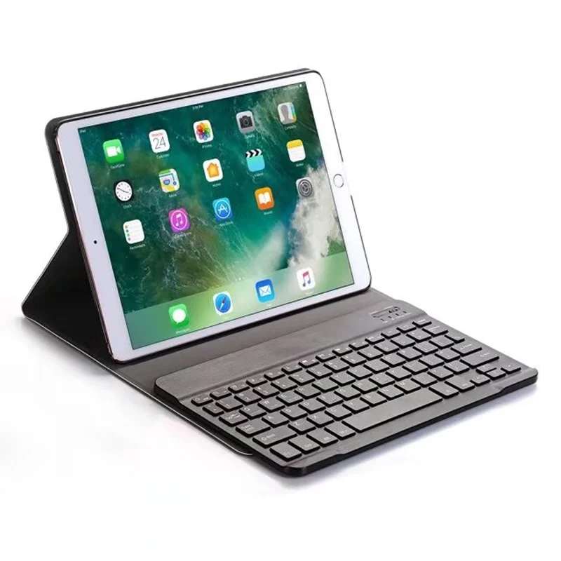 

Ultra-thin Bluetooth Keyboard Leather case For iPad 10.2 ipad7 ipad8 ipad 9th kickstand cover for iPad Air4 10.9 Pro11 Air5