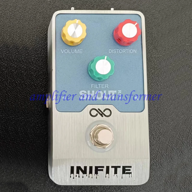 

Педаль искажения крысы с повторной гравировкой, улучшенная версия, широкий диапазон регулировки