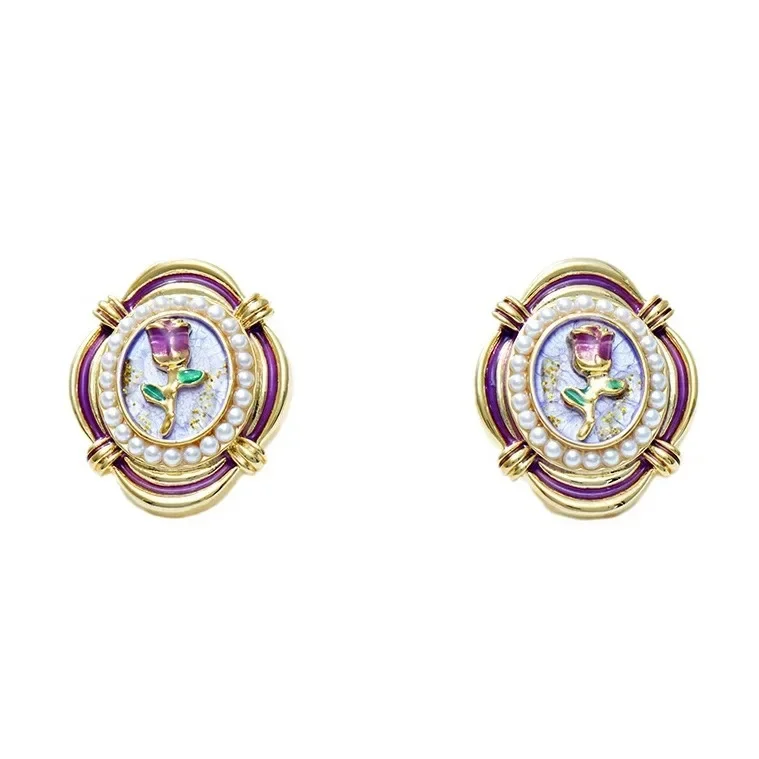 Нишевый дизайн винтажные серебряные иглы высококачественные французские Maison