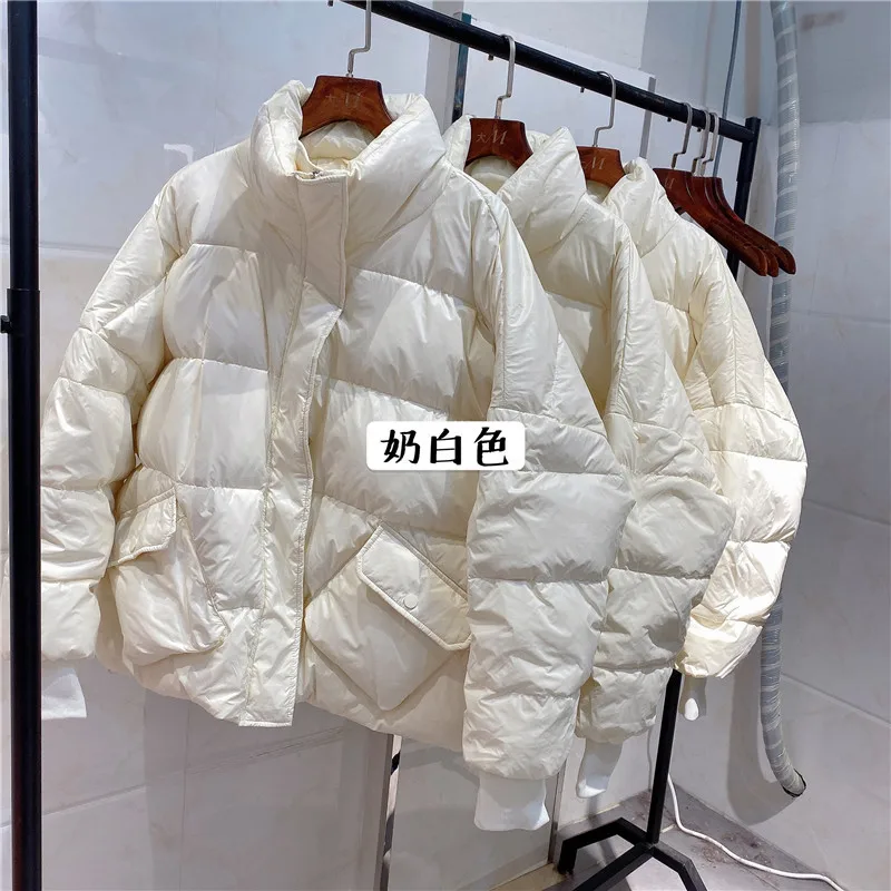 Women Plaid Down Jacket Women's Winter Clothing Parka Warmth Free Shipping White Duck Down Jacket Snow Clothing Korean Fashion