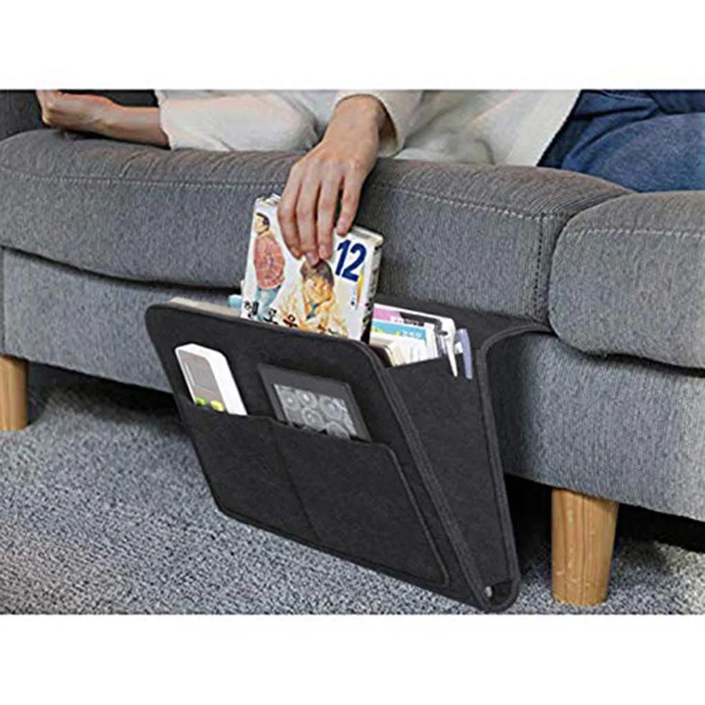 

Фетровая прикроватная Нескользящая подвесная кровать для хранения, направляющие для кровати, двухъярусные кровати, органайзер для книг с д...