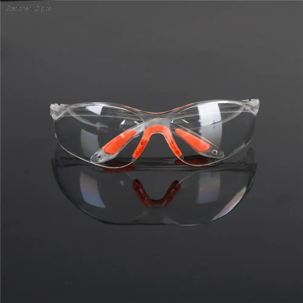 

Dust-Proof Glasses Safety Glasses Transparent Working Glasses Lab Dental Eyewear Splash Protective Anti-wind Glasses Goggles