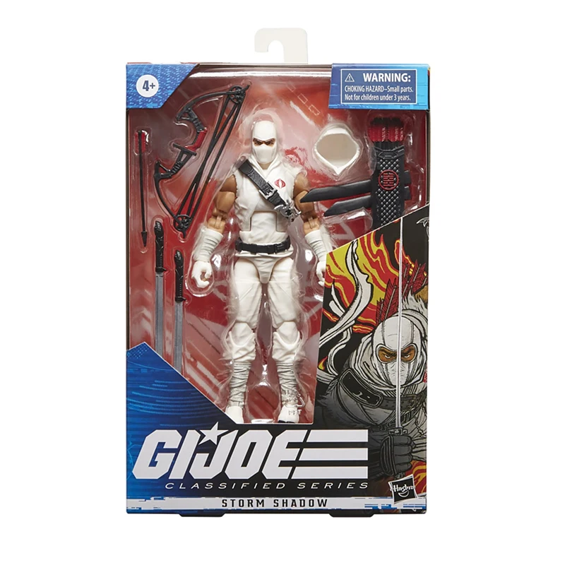 

Original Hasbro Special Forces G.i. Joe Confidential Series Storm Shadow Action Figure 6Inch Model Collectible Boys Toys Gift