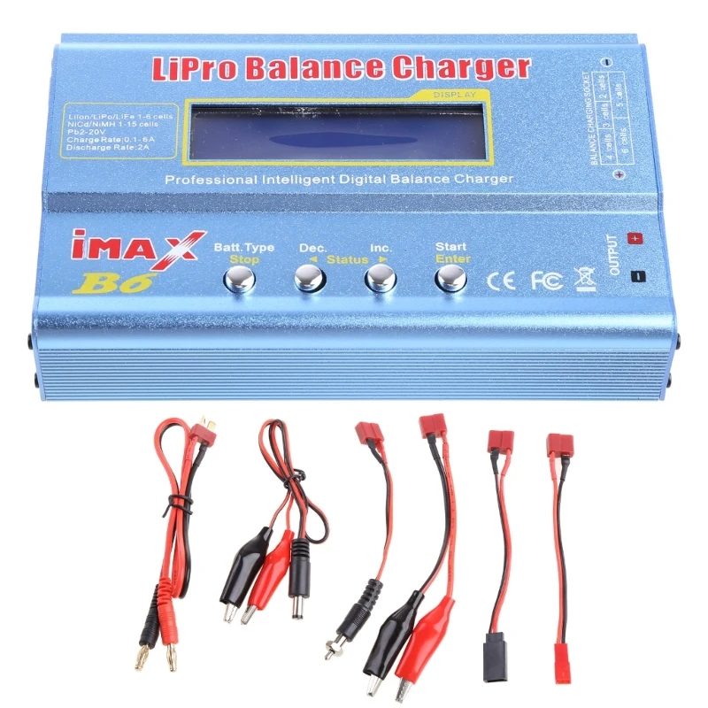 

New Useful B6 LCD Screen Digital RC Lipo NiMh Balance Charger