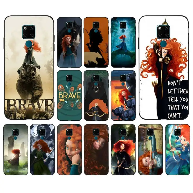 

Disney Brave Phone Case for Huawei Mate 20 10 9 40 30 lite pro X Nova 2 3i 7se