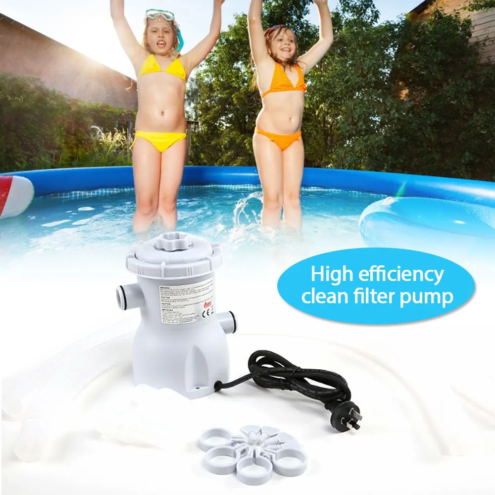 

Electric Swimming Pool Filter Pump For Above Ground Pools Cleaning Tool Swimming Pool Filter Cartridge Pump Filters 220 V-240 V