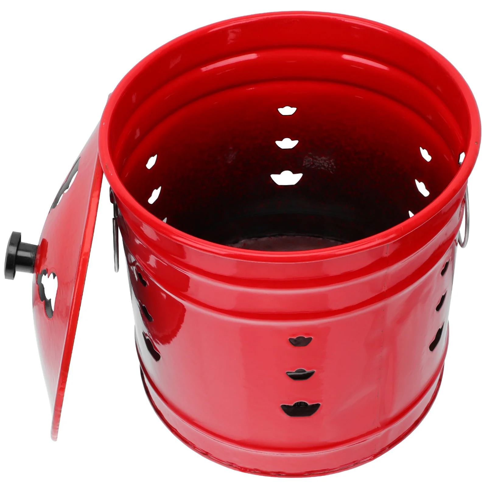 

Fire Pit Incinerator Burn Burning Bucket Cage Money Bin Bonfire Paper Bowl Steel Stainless Fireplace Can Outdoor Garden Metal