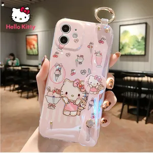 hello kitty for iphone 78pxxrxsxsmax1112pro12mini cartoon blu ray anti drop mobile phone casesuitable for girls free global shipping