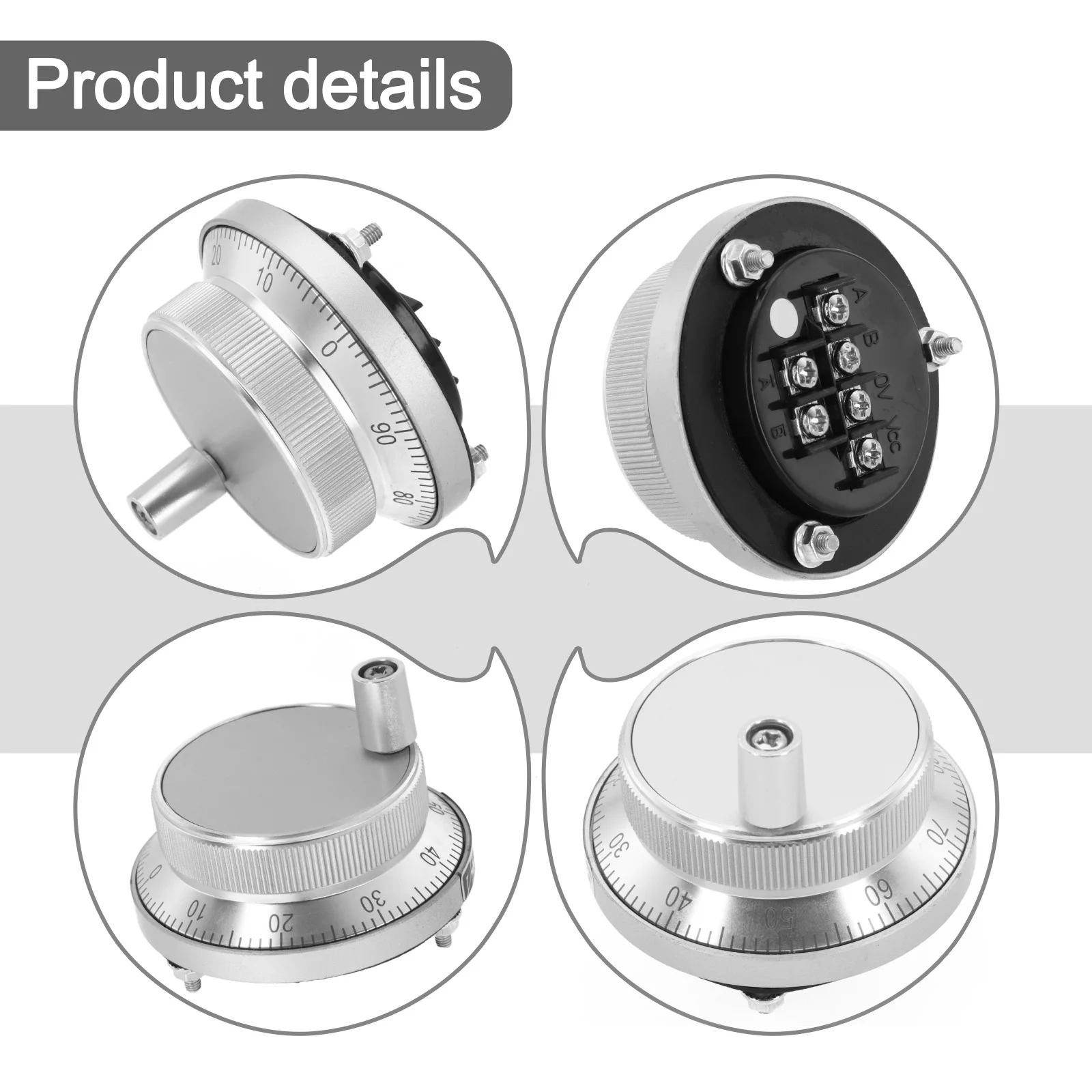 Для гравировки с ЧПУ маховик электронный напряжение 5 В диаметр алюминиевого