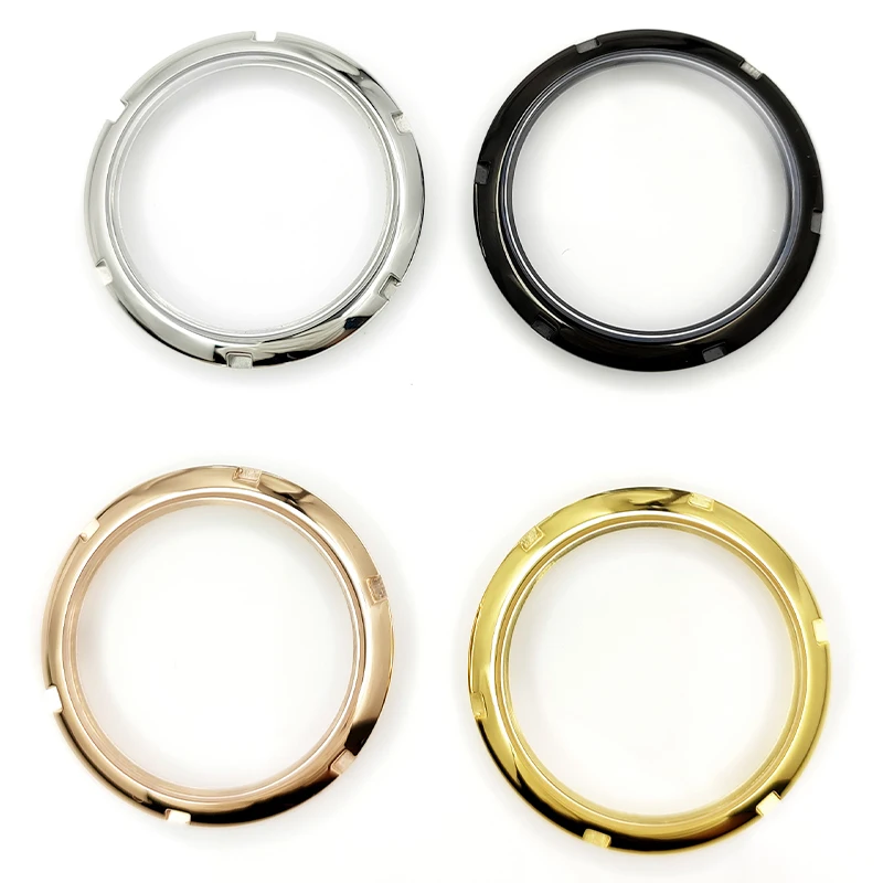 Матовый/блестящий прозрачный чехол для часов из нержавеющей стали задняя крышка