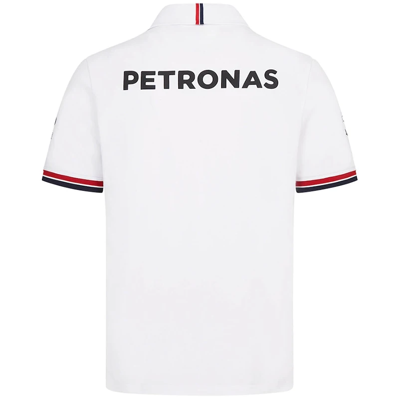 

2023 The same short sleeved black and white POLO shirt on the official website of 2022 new F1 racing fans