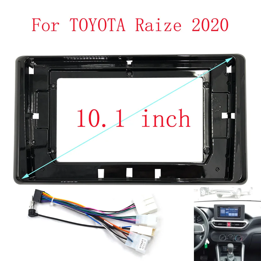 Автомобильный радиоприемник для 2020 TOYOTA RAIZE (10 1 дюйма UV) автомобильный 2 Din DVD GPS MP5