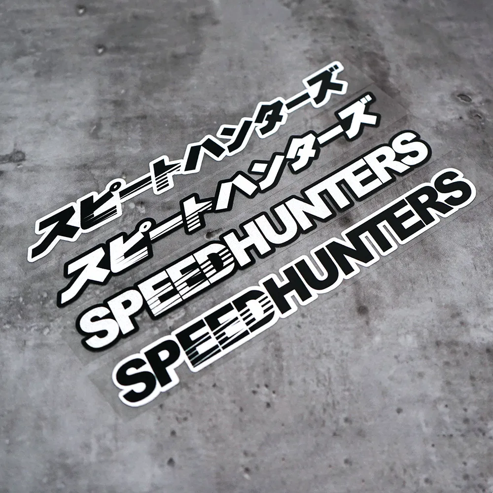 Забавные слова буквы SH speedhunter наклейки на автомобиль ветрозащитный шлем