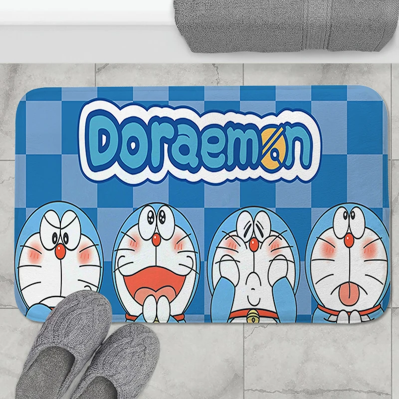 

Doraemons Carpet Absorbent Bathroom Rug Foot Mat Doormats Living Room Rugs Entrance Door Mats Home Kitchen Decoration Bath Floor