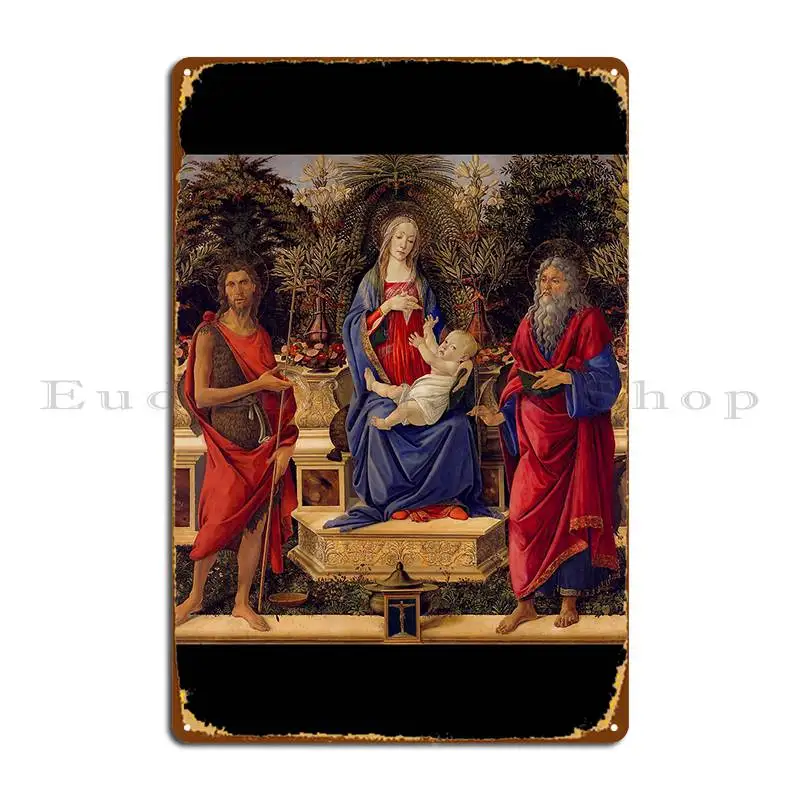 The Bardi Altarpiece Botticelli Thesoulofart металлический налет гаражные таблички Настенная