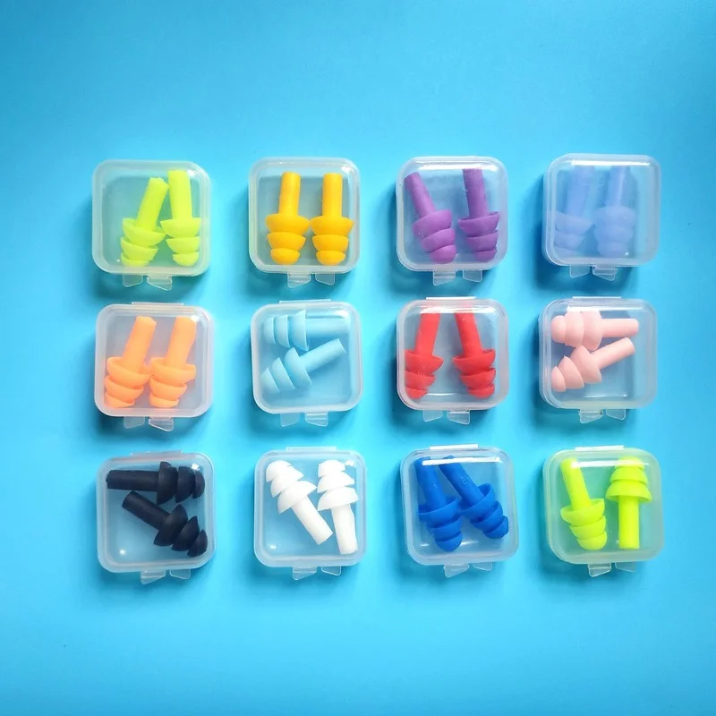 

10 Pairs Silicone Ear Plugs Sound Insulation Ear Protector Anti Noise Snore Comfortable Sleeping Earplugs For Noise Reduction