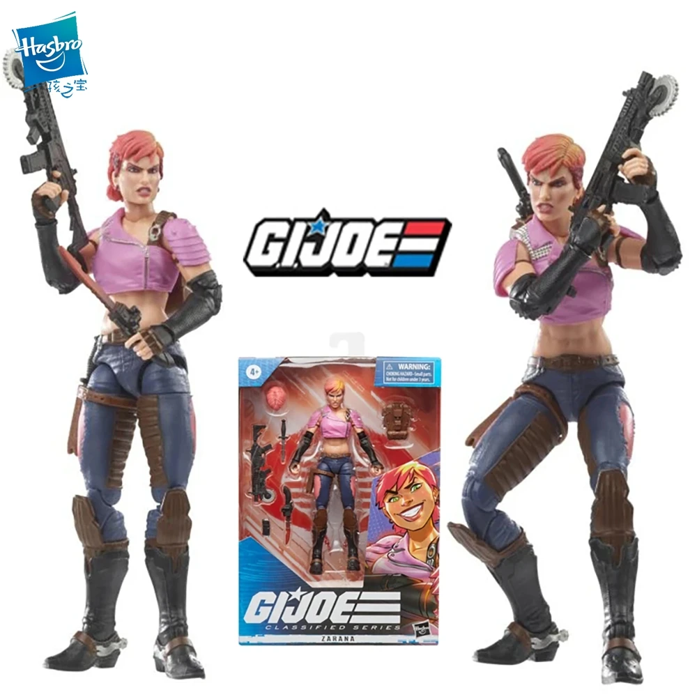 

Hasbro G.I.JOE Классическая серия Zarana 6 дюймов 16 см экшн-фигурка аниме модель детская игрушка Подарки Коллекционные игрушки