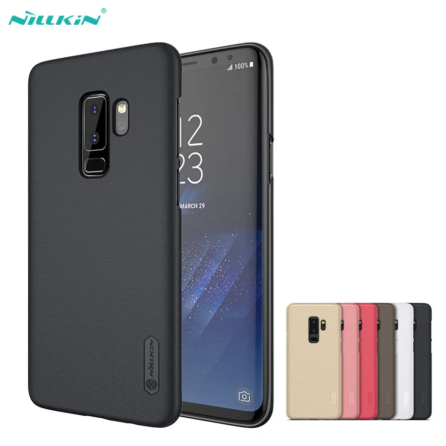 

For Samsung Galaxy S8 S9 S8+ S9+ Plus Case Genuine Nillkin Case Super Frosted Shield Hard PC Back Cover For Samsung S9 Plus Case