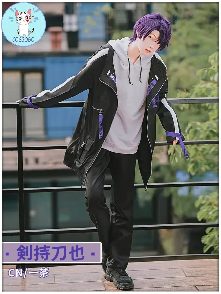 Kenmochi Toya NIJISANJI Vtuber Косплей Костюм Аниме Платья Рождество Хэллоуин Наряды Женщины