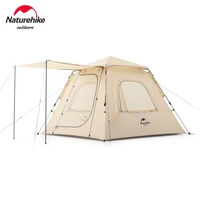 naturehike ango automatic tent waterproof 3 person tent portable large hall pop up tent family hiking camping tent