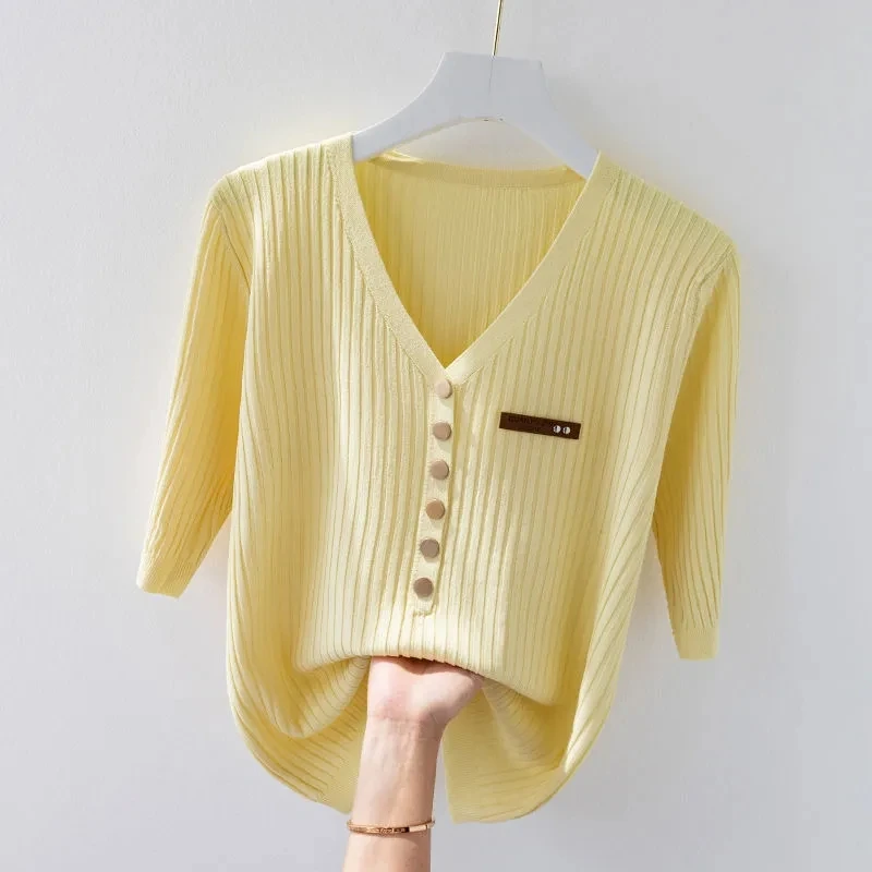 Тонкие трикотажные футболки большого размера 4xl женская тонкая футболка из