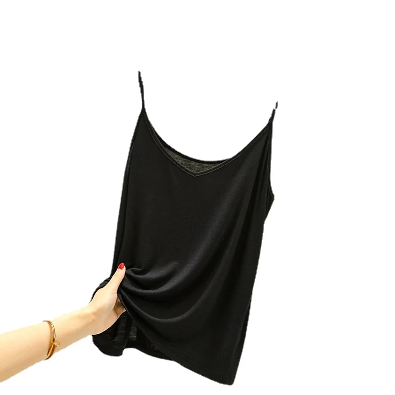 

2022 summer new women's sling solid color sling