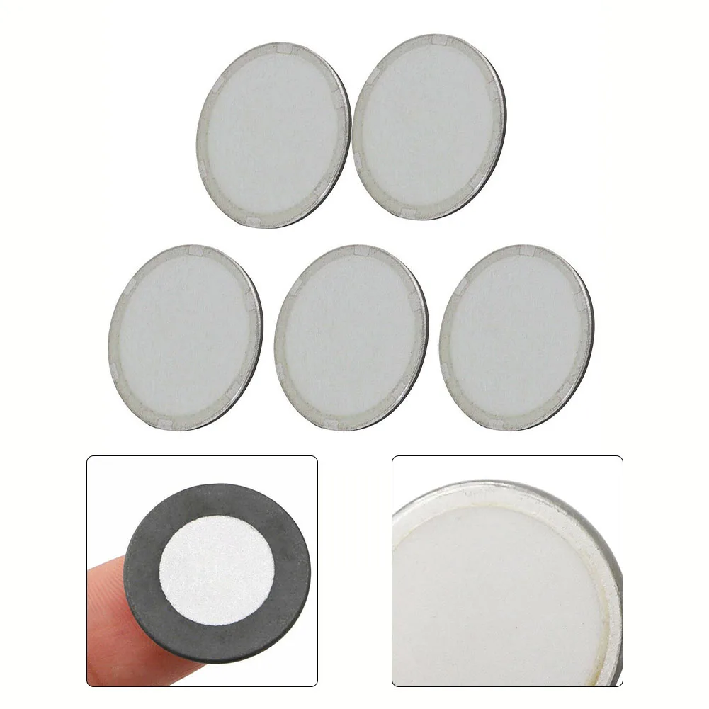

5pcs Atomization Ceramic Disc Sheet Plates For Humidifier Nebulizer Dust Collector Cleaner Replacement Fine Atomizing 16mm