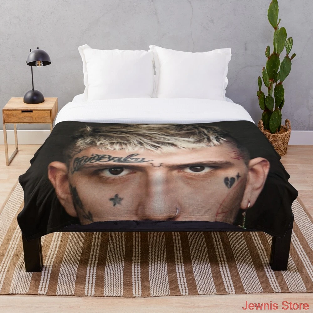 

Lil Peep Everybody s Everything Blanket Print on Demand Decorative Sherpa Blankets for Sofa bed Gift
