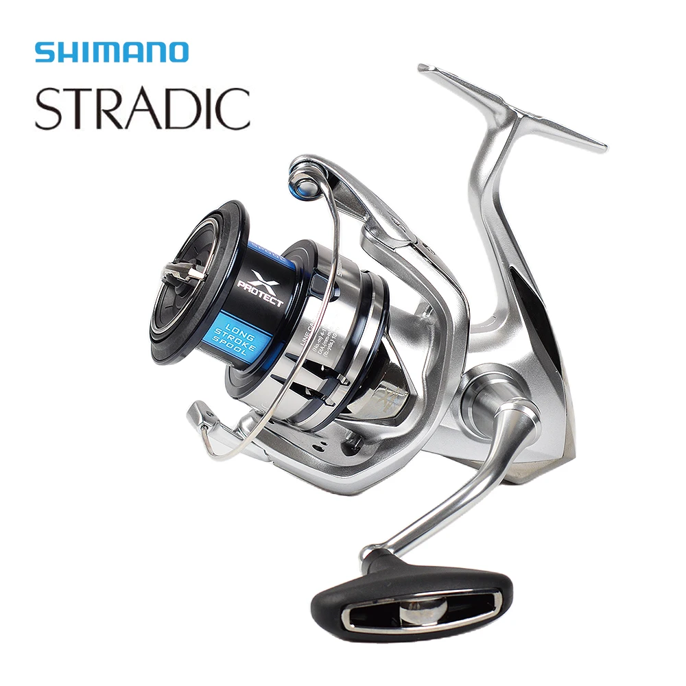 

SHIMANO Original 2019 STRADIC FL Fishing Spinning Reels 1000-5000 6+1BB Max Drag 3-11kg HAGANE X-PROTECT Saltwater Reel ARCspool