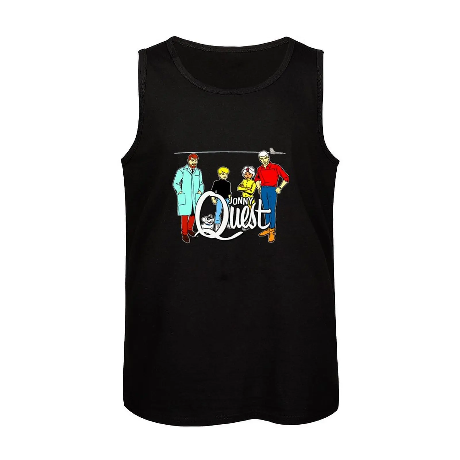 Майка Jonny Quest спортивная одежда летняя мужская футболка для спортзала 2025 года