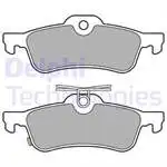 

Задняя Тормозная колодка LP3147 для CIVIC 2012 YARIS