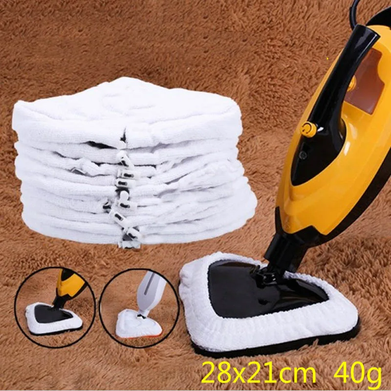 

3x Microfibre Cloth Cleaning Pad For Steam Floor Mop Steamer Cleaner Accessories Note:The Real Color Of The Item May Be Slightly