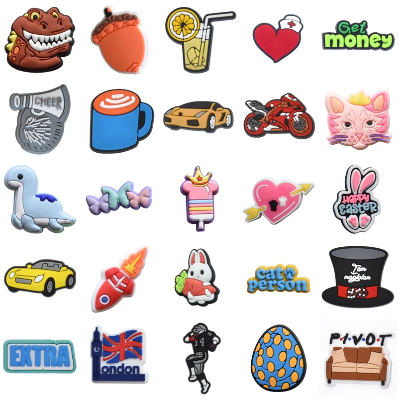 

Set Jeans Shoes Accessories Wholesale Bulk Women Charm Shoe Charms Kids Decorations for Crocs Packs Para Pins Gifts Men Boy Girl