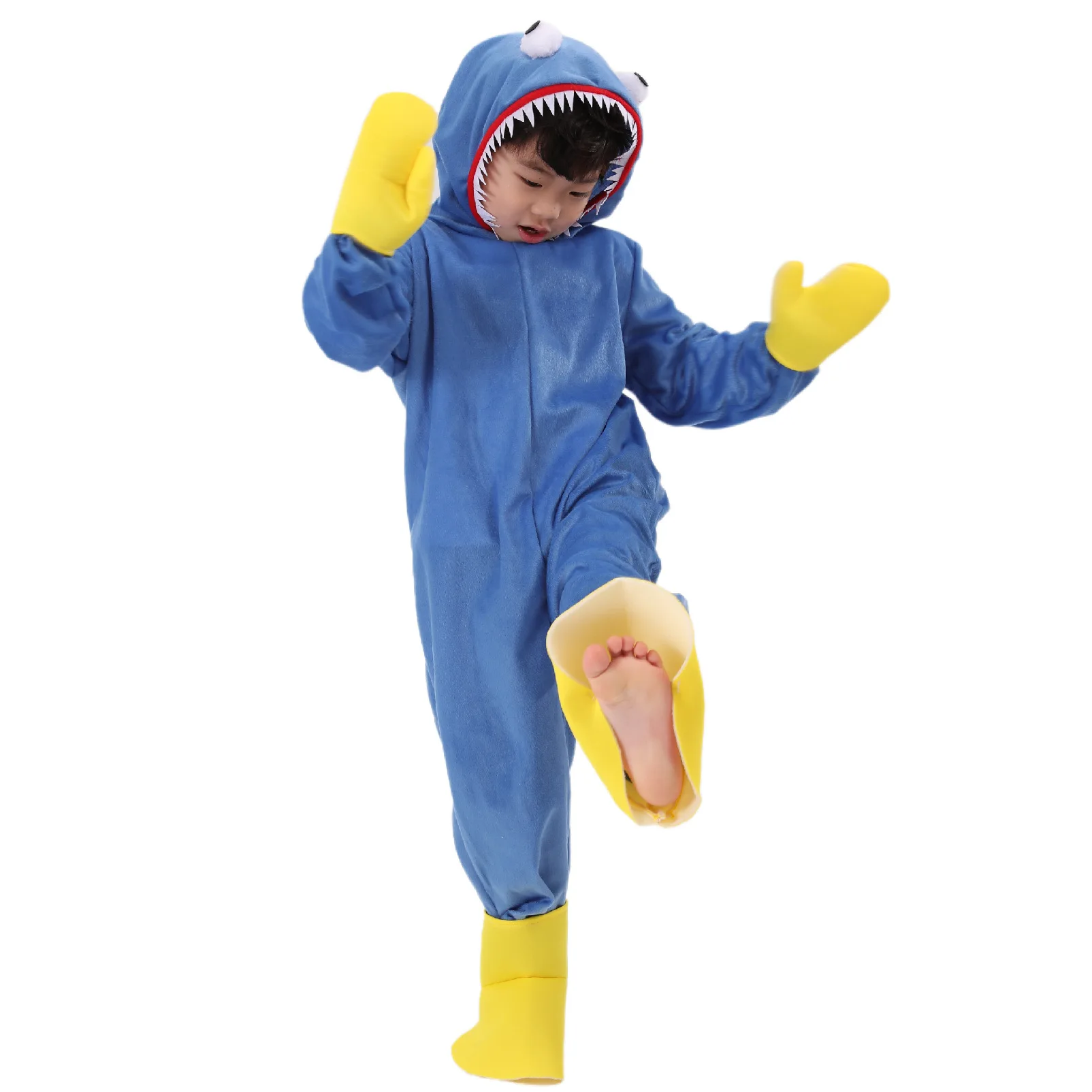 

Новинка, детские костюмы для косплея Huggy Wuggy, Мак, игрушка, плюшевый костюм, Мягкий комбинезон для мальчиков и девочек, подарки на день рожден...